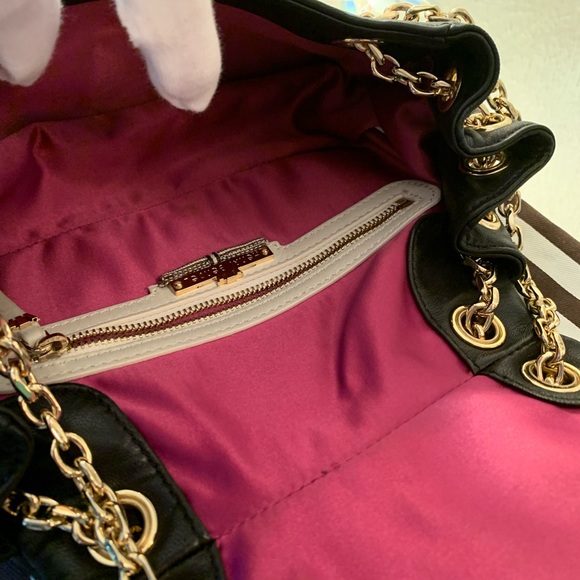 Henri Bendel Black Quilted Handbag - Picture 8 of 8